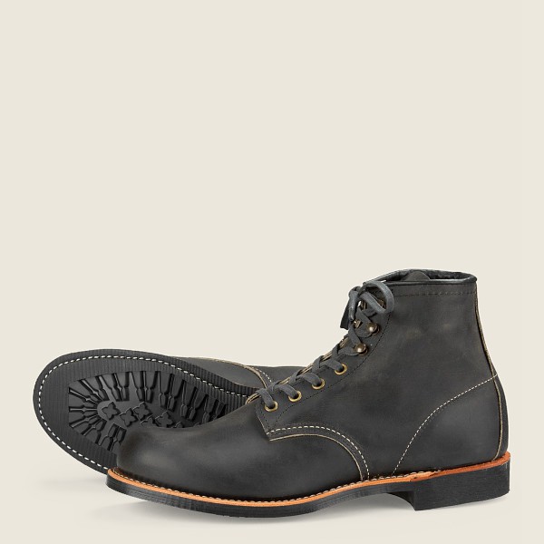 Heritage Støvler Herre - Red Wing Blacksmith - 6-Inch Rough & Tough Læder - Mørkegrå - UMIHBR-051